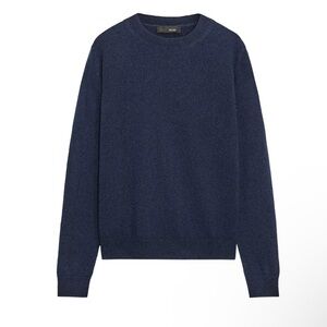 Zara 100% Cashmere Basic Knit Sweater